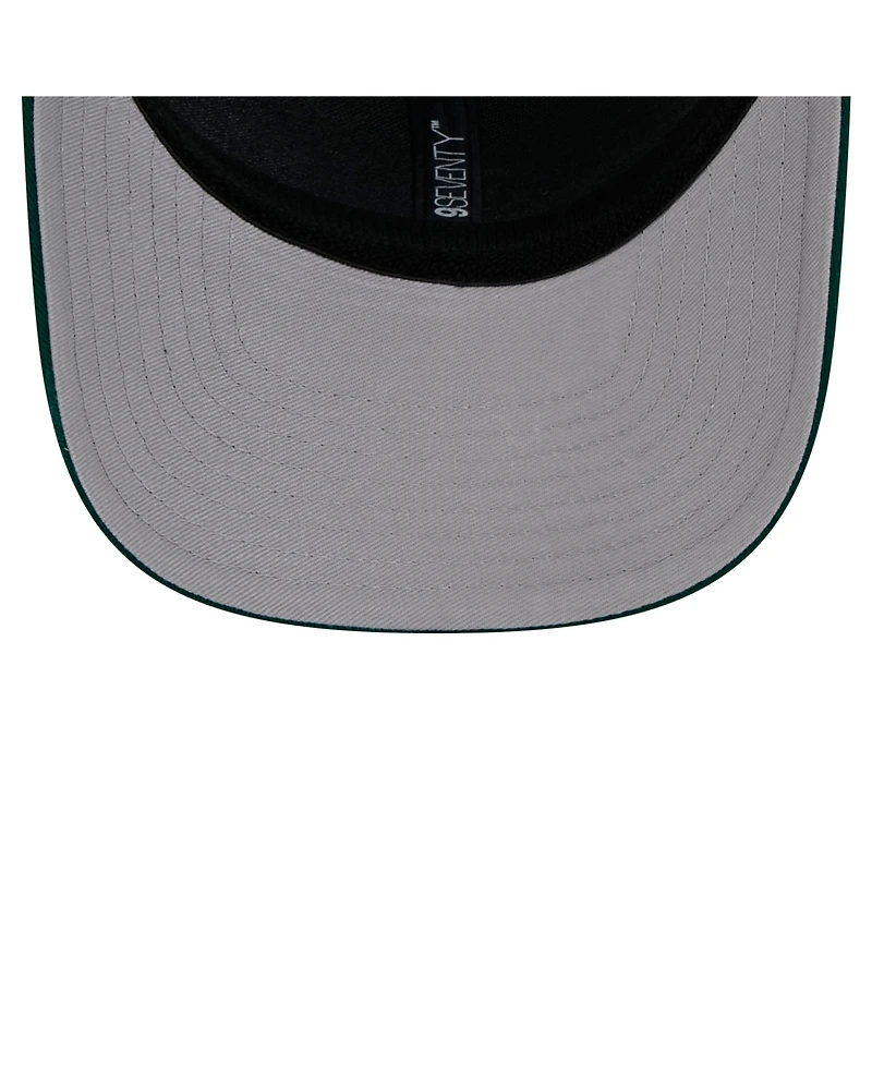 New Era Men's Green Minnesota Wild Core Trucker 9SEVENTY Stretch-Snap Hat