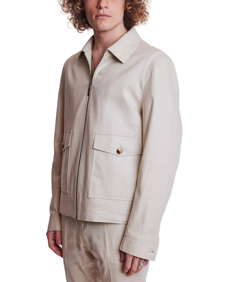 Paisley & Gray Men's Zip-Front Bomber Jacket