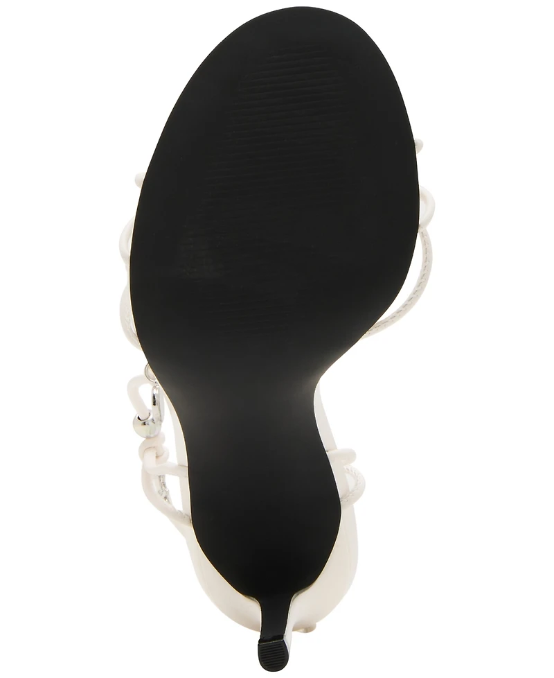 Madden Girl Vienna Strappy Lace-Up Stiletto Dress Sandals