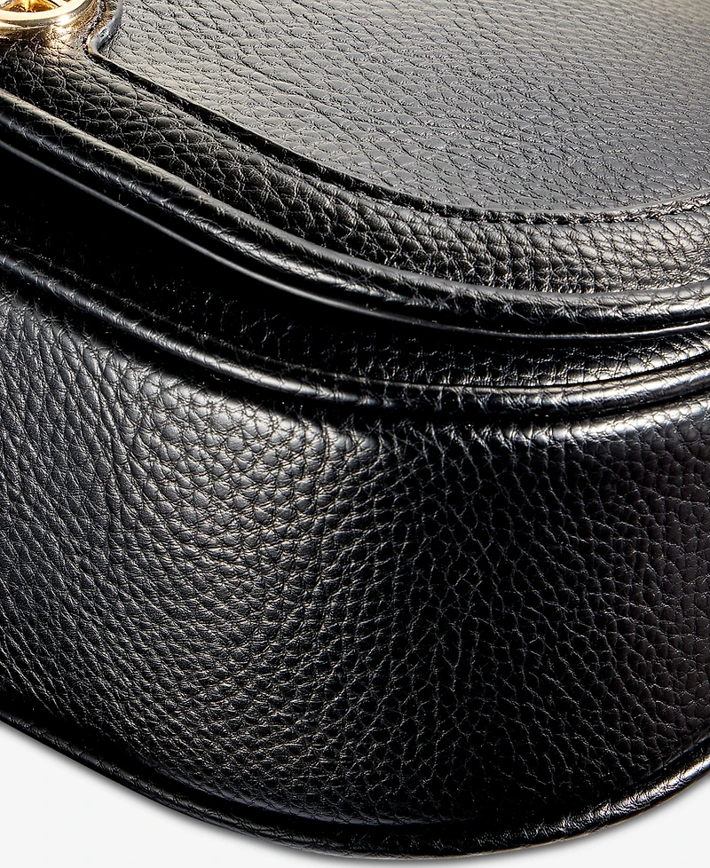 Giani Bernini Pebble Small Saddle Crossbody, Exclusively at Macy's