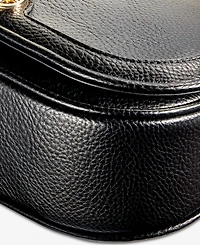 Giani Bernini Pebble Small Saddle Crossbody, Exclusively at Macy's