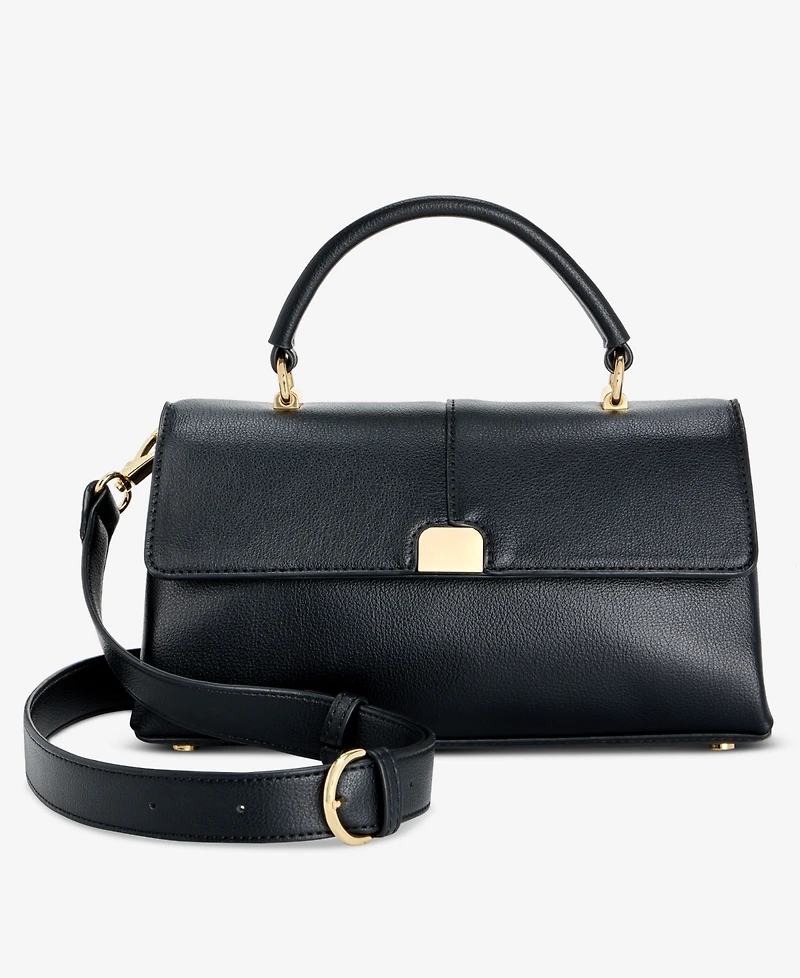 On 34th Kristt Small Solid Top Handle Crossbody