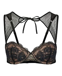 Adore Me Plus Cordelia Push Up Balconette Bra