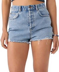 O'Neill Juniors' Lanisa Drifter Cotton Denim Shorts