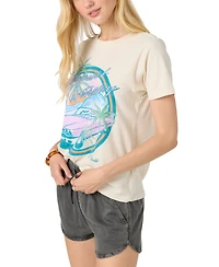 O'Neill Juniors' Tropical Getaway Graphic T-Shirt
