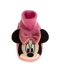 Disney Infant Baby Girls Minnie Mouse Bootie Shoe