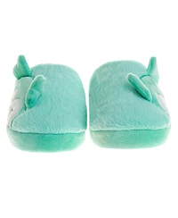 Squishmallows Little Girls Winston the Owl Slippers