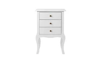 Slickblue Elegant Bedside Table for Bedroom Storage and Nightstand Organization