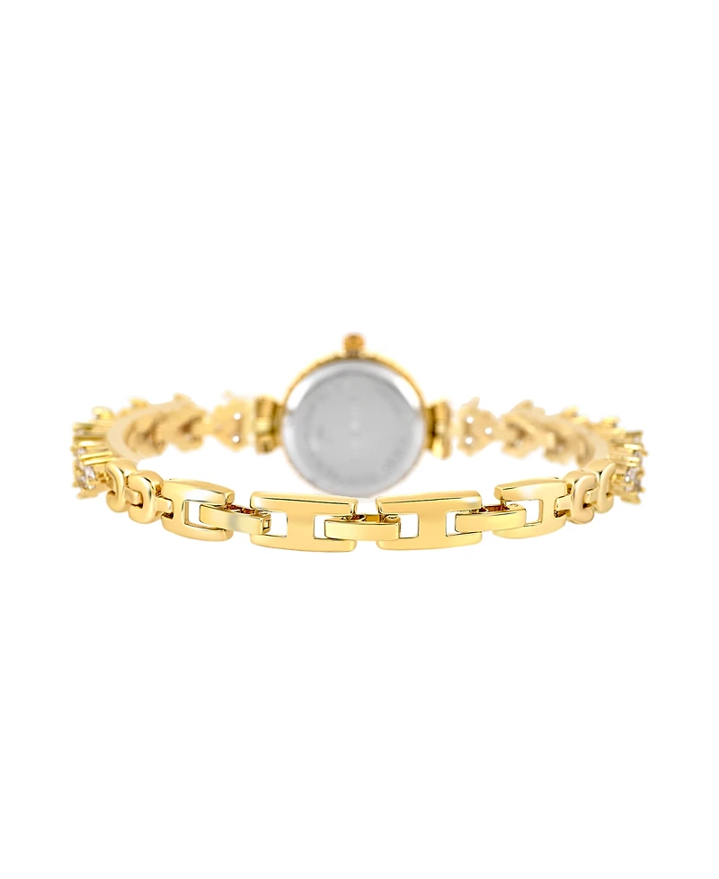 Danecraft Women's 18K Fine Gold Plated Analog Watch