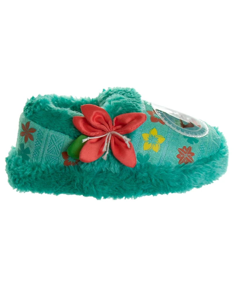 Disney Toddler Girls Moana Sea Flower Dual Sizes Slippers