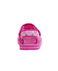 Disney Toddler Girls Minnie Mouse Hook and Loop Sandals