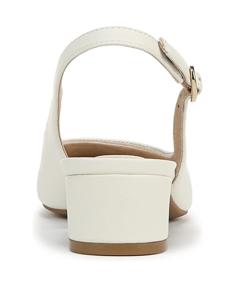 LifeStride Women's Lorena Pointed Toe Slingback Pumps