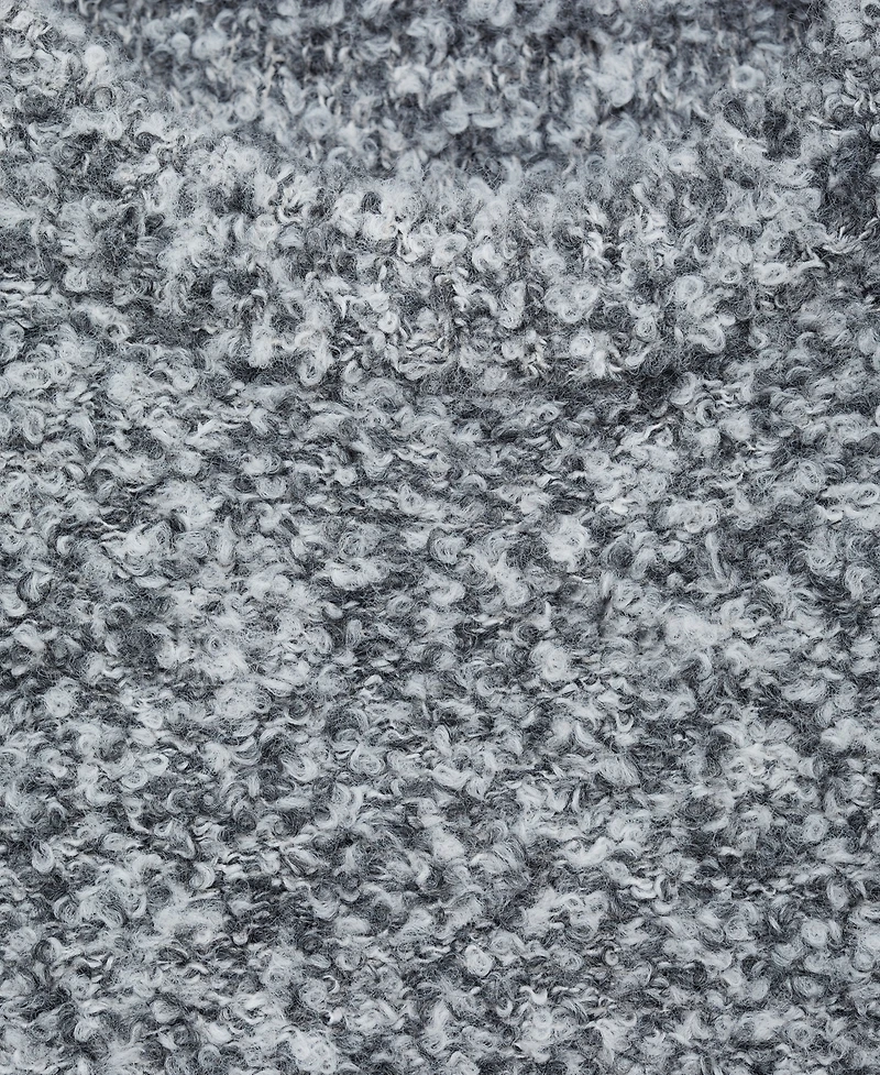 Mango Women's Round Neck Boucle Sweater