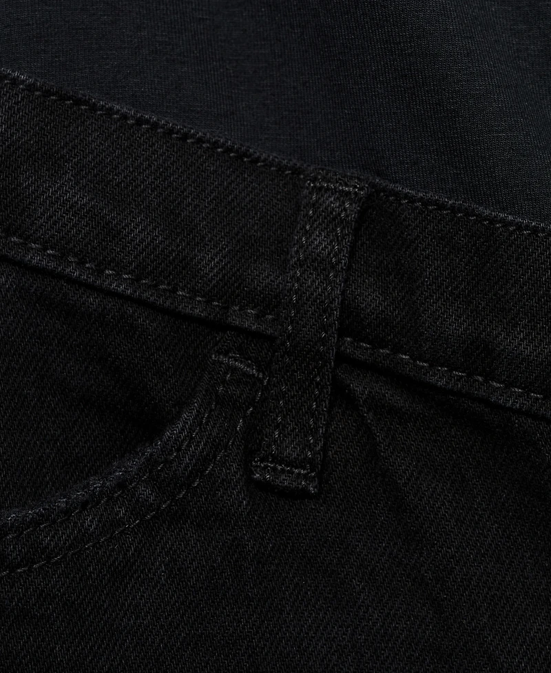 Mango Women's Maternity Wide Leg Jeans