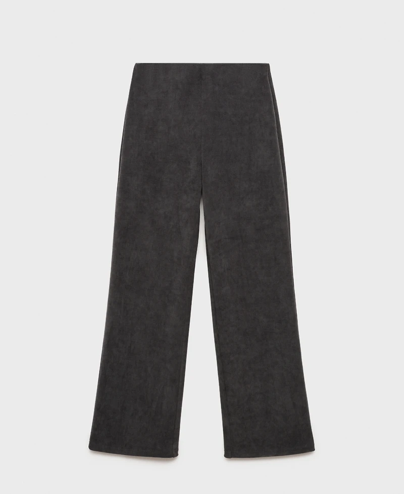 Mango Women's Corduroy Straight Pants