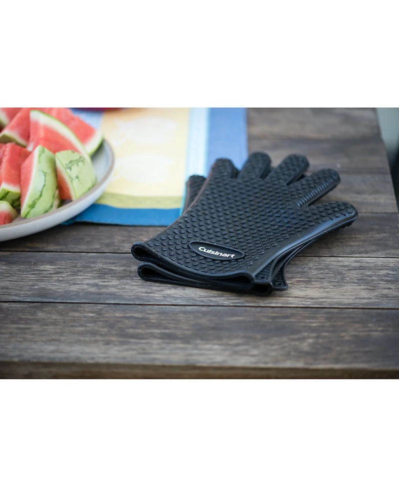 Cuisinart Heat-Resistant Silicone Grill Gloves Set
