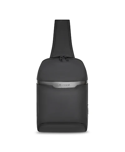 Champs Onyx Collection Leather Sling Bag