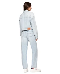 Tommy Jeans Women's Oversized Crop Trucker Jacket