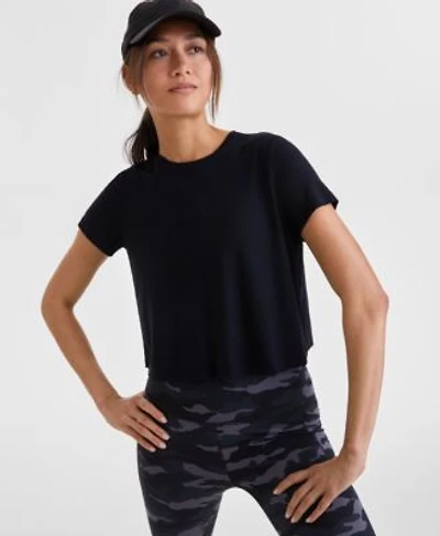 Id Ideology Womens Short Sleeve Crewneck Knit T Shirt Xs 4x Exclusively At Macys