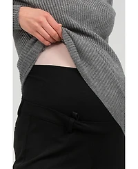 Pietro Brunelli Maternity Straight-textured super stretch Noah Pants