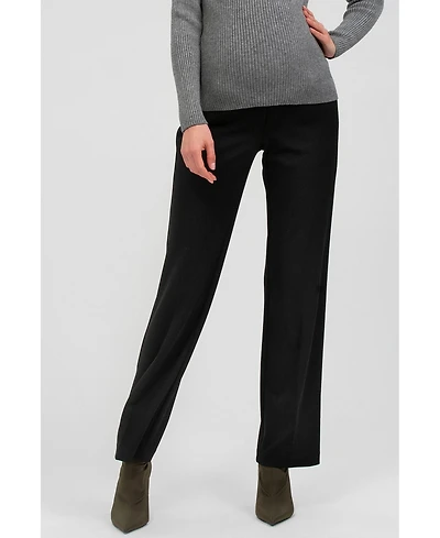 Pietro Brunelli Maternity Straight-textured super stretch Noah Pants