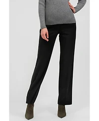 Pietro Brunelli Maternity Straight-textured super stretch Noah Pants