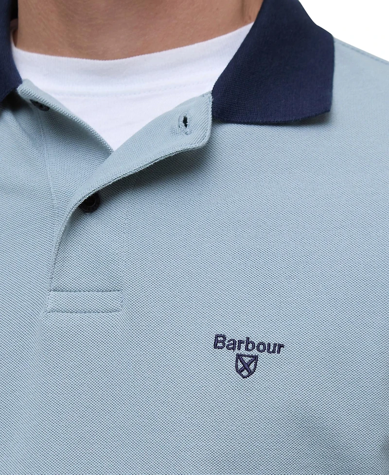 Barbour Men's Lynmouth Contrast Trim Short Sleeve Polo Shirt