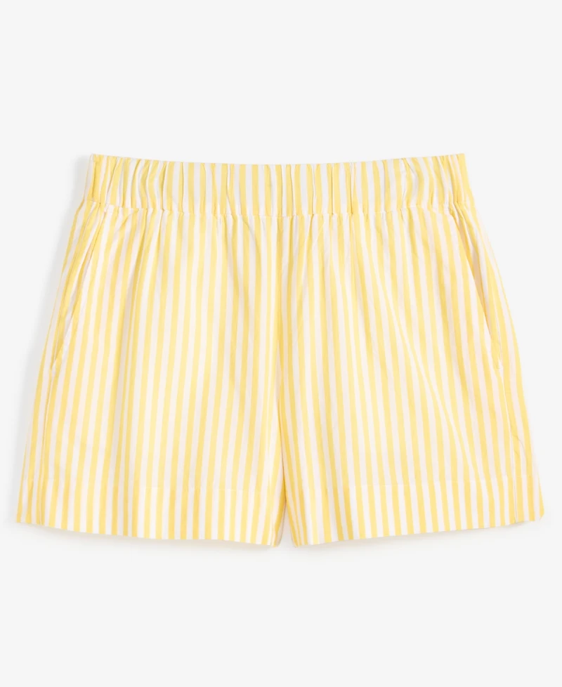 On 34th Women's Fantastic Stripe Pull-On Shorts, Exclusively at Macy's