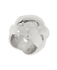 Steve Madden Woven Twist Band Ring