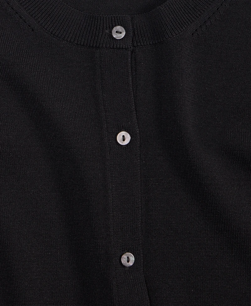 On 34th Women's Crewneck Long-Sleeve Cardigan, Exclusively at Macy's