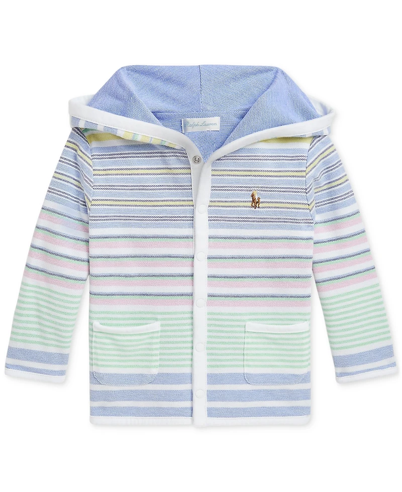 Polo Ralph Lauren Baby Boys Striped Hooded Jacket