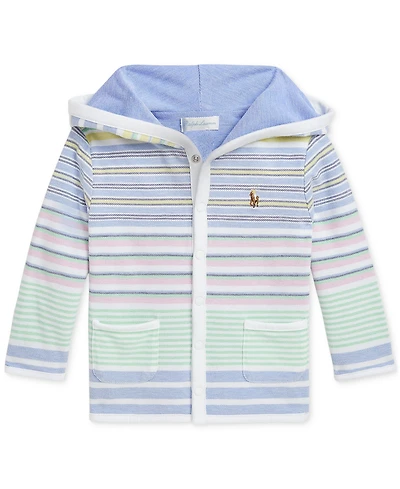 Polo Ralph Lauren Baby Boys Striped Hooded Jacket
