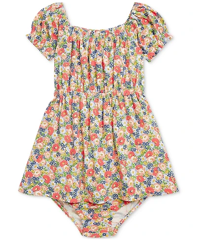 Polo Ralph Lauren Baby Girls Floral Cotton Jersey Dress