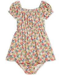 Polo Ralph Lauren Baby Girls Floral Cotton Jersey Dress