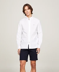 Tommy Hilfiger Men's Regular-Fit Stretch Poplin Button-Down Shirt