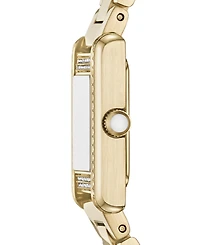 Emporio Armani Women's Gold-Tone Stainless Steel Bracelet Watch 20mm