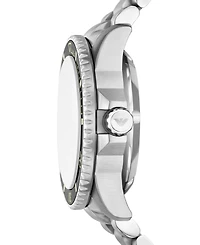 Emporio Armani Men's Automatic Sea Explorer Stainless Steel Bracelet Watch 43mm