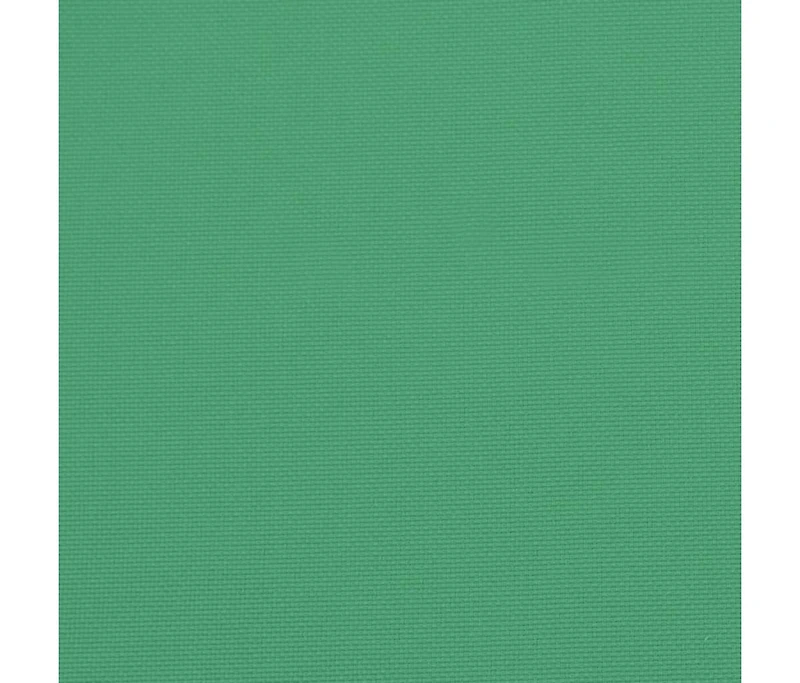 vidaXL Garden Chair Cushions 4 pcs Green 19.7"x19.7"x1.2" Oxford Fabric