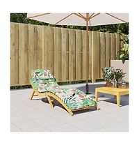 Sun Lounger Cushion Multicolor Oxford Fabric
