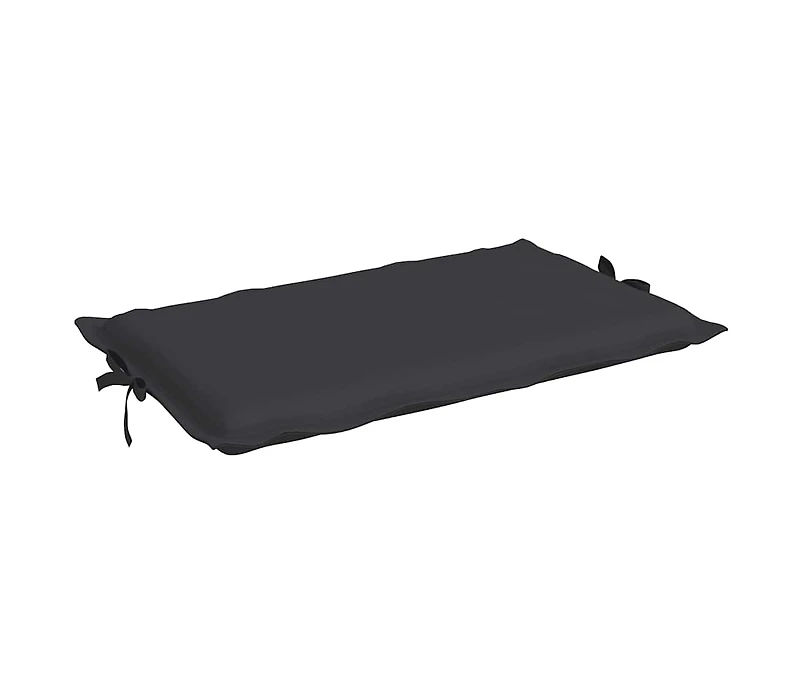 vidaXL Sun Lounger Cushion Black 73.2"x22.8"x1.2" Oxford Fabric