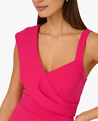 Adrianna Women's Asymmetric Sleeveless Sheath Dress