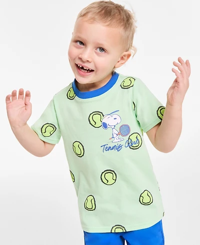 Epic Threads Toddler Boys 2T-4T Short-Sleeve Snoopy Tennis T-Shirt, Exclusively at Macy's