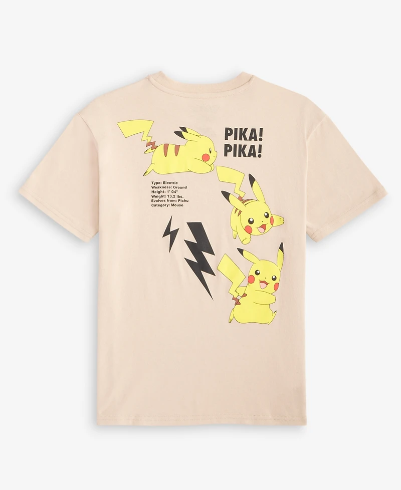 Pokemon Little & Big Boys Pika Pika Graphic Short-Sleeve T-Shirt