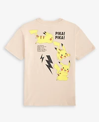 Pokemon Little & Big Boys Pika Pika Graphic Short-Sleeve T-Shirt