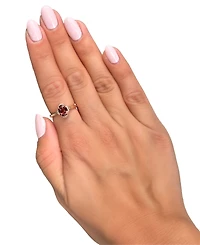 Le Vian Passion Fruit Tourmaline (1-1/20 ct. t.w.) & Diamond (3/8 ct. t.w.) Ring in 14k Rose Gold