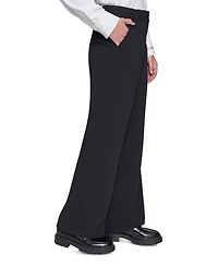 Karl Lagerfeld Paris Women's Bootcut High-Rise Pants
