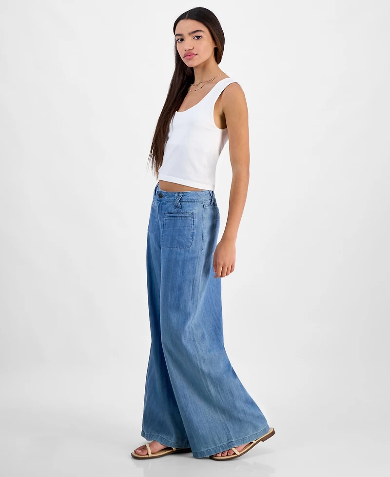 Lucky Brand Women's Wide-Leg Palazzo Jeans
