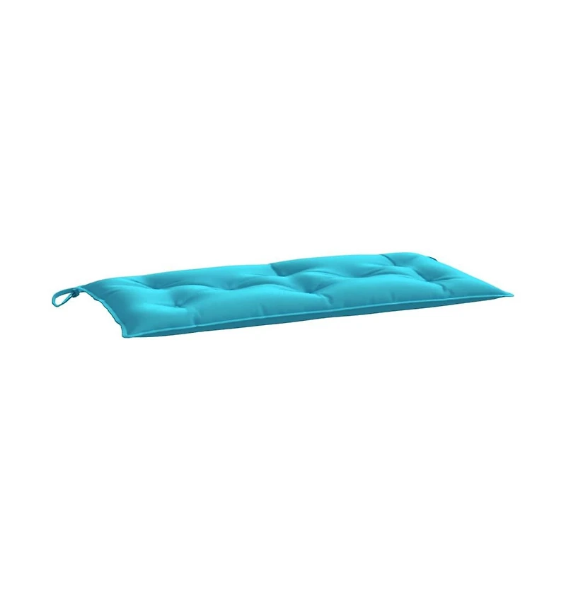Garden Bench Cushion Turquoise 39.4"x19.7"x2.8" Oxford Fabric