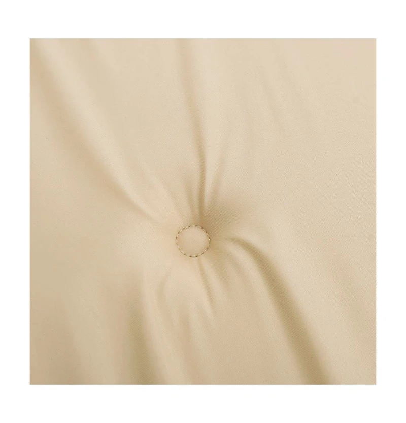 vidaXL Highback Chair Cushions 6 pcs Beige Oxford Fabric