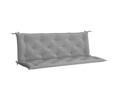 Garden Bench Cushion 59.1"x(19.7"+19.7")x2.8" Oxford Fabric